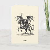 Ride of the Infernal Vanguard カード (裏面)