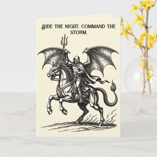 Ride of the Infernal Vanguard カード (黄色い花)