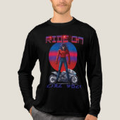 Ride On Like wolf  トライブレンドＴシャツ (正面)