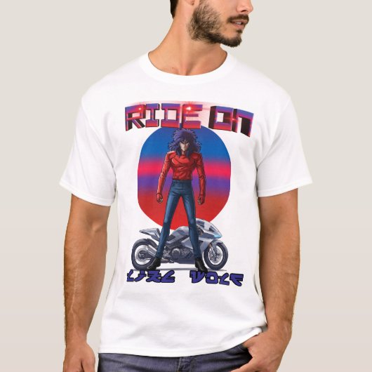 Ride On Like wolf  Tシャツ (正面)