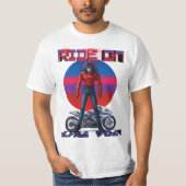 Ride On Like wolf  Tシャツ (正面)