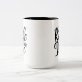 Ride or Die Mug, Coffee Mug, BFF ツートーンマグカップ (中央)