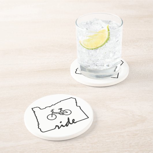 Ride Oregon (サイクリング) コースター (側面)