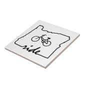 Ride Oregon (サイクリング) タイル (側面)