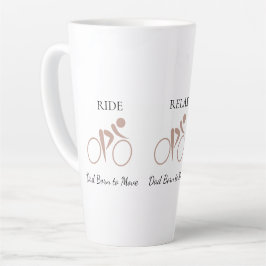 Ride Relax Repeat カフェラテマグ