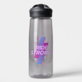 Ride Strong – モチベーション水筒 ウォーターボトル (正面)