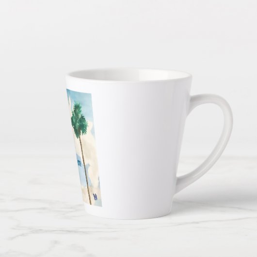 Ride the Calm カフェラテマグ (右)