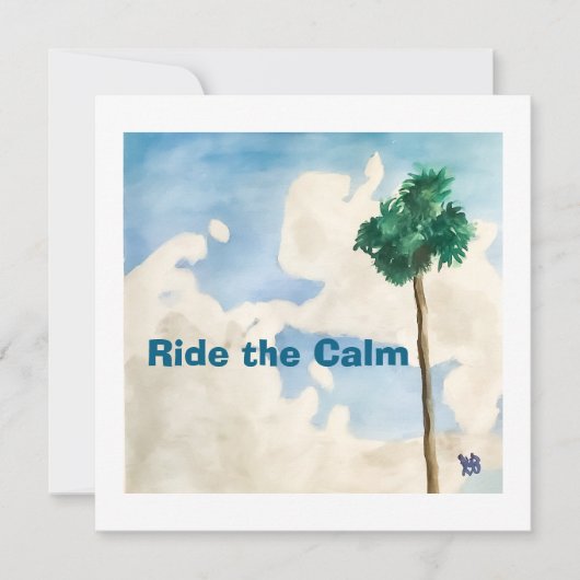 Ride the Calm カード (正面)