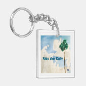 Ride the Calm キーホルダー (正面左)