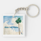Ride the Calm キーホルダー (裏面)