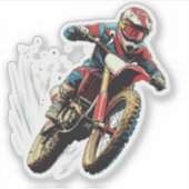 Ride the Dirt: Motocross Power シール (正面)