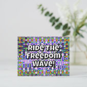 Ride the Freedom Wave ポストカード (スタンド正面)
