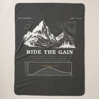 Ride The Gain Wandern Höhenprofil シェルパブランケット