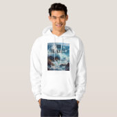 Ride the Waves – Ocean-Inspired Hoodie パーカ (正面フル)