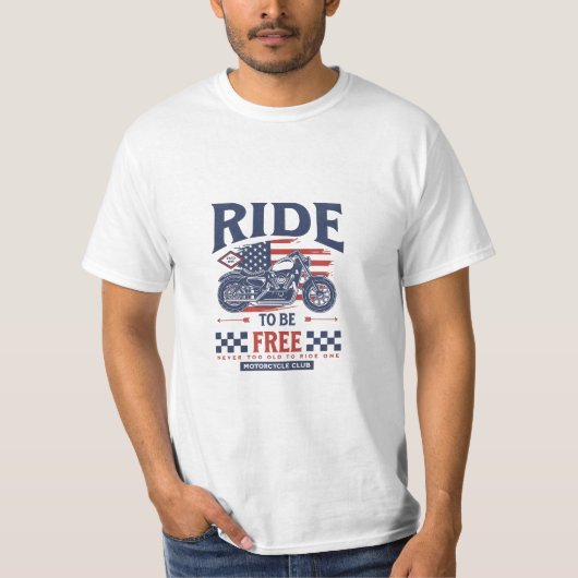 Ride to Be Free Tシャツ (正面)