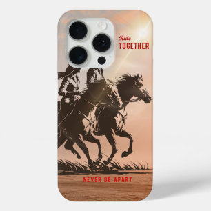Ride together - 素晴らしい西部劇の世界 iPhone 15 proケース