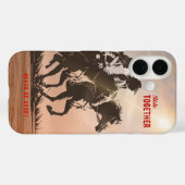 Ride together- 素晴らしい西部劇の人生 | Case-Mate iPhoneケース (裏面 (横))