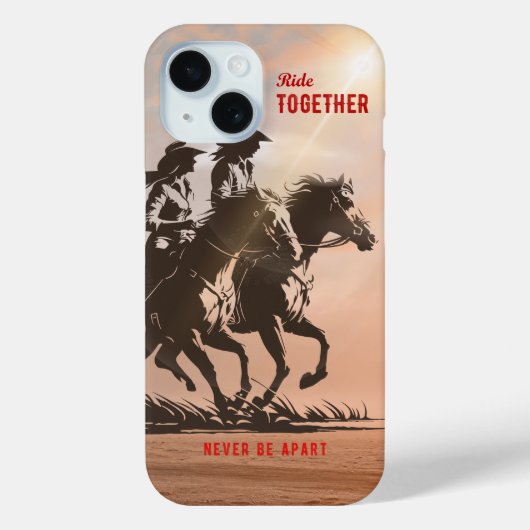 Ride together - 素晴らしい西部劇の人生 | Case-Mate iPhoneケース (裏面)