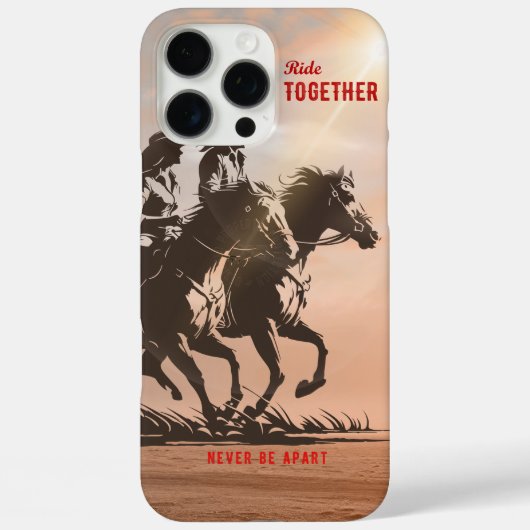 Ride together - 素晴らしい西部劇の人生 | Case-Mate iPhoneケース (裏面)