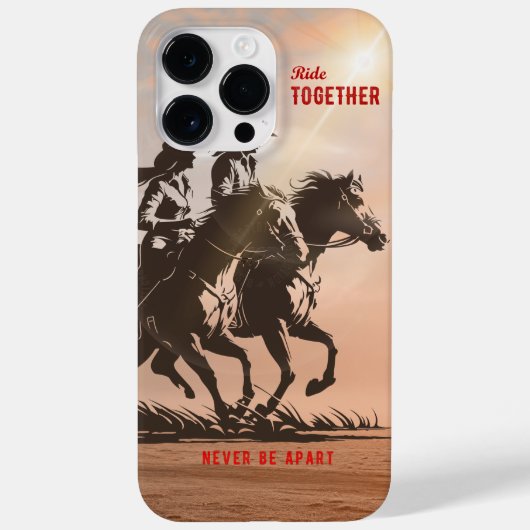 Ride together - 素晴らしい西部劇の人生 | Case-Mate iPhoneケース (裏面)