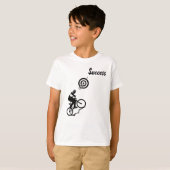 *Ride Towards Success – Inspirational Cyclist  Tシャツ (正面フル)