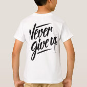 *Ride Towards Success – Inspirational Cyclist  Tシャツ (裏面)