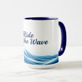 Ride Wave Quote マグカップ (正面右)