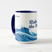 Ride Wave Quote マグカップ (正面左)