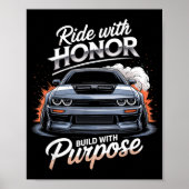 Ride With Honor Car Lover ポスター (正面)