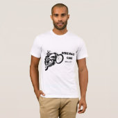 Ride with Soul – 自転車愛好家のためのロゴデザイン Tシャツ (正面フル)