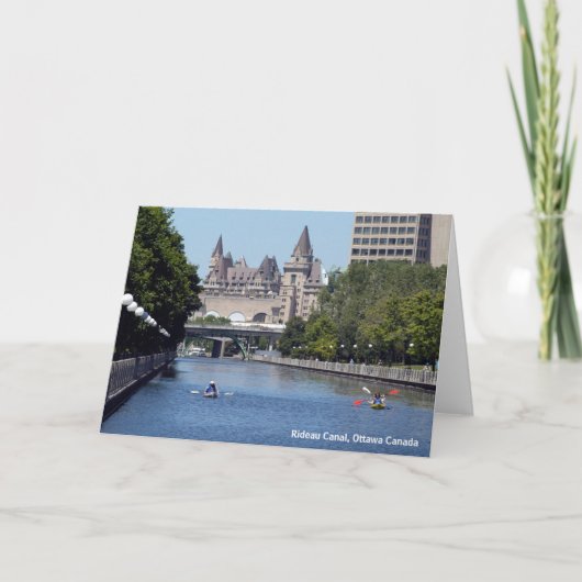 Rideau運河 カード (正面)