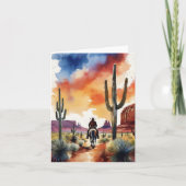 Rider at Dusk Cowboy カード (正面)