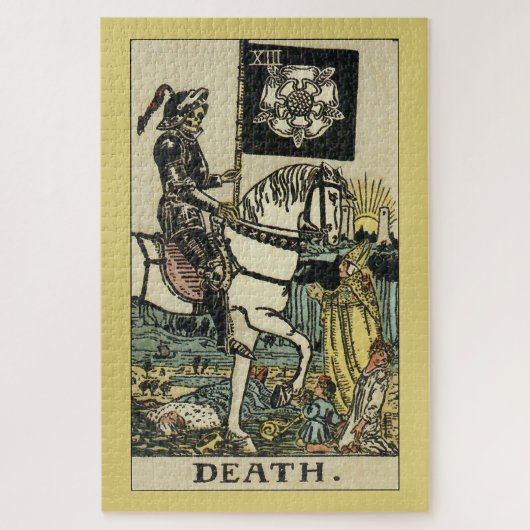Rider Waite Smith Death  ジグソーパズル (縦)