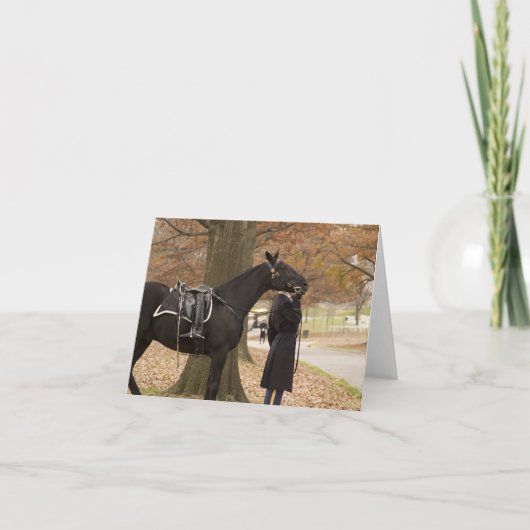 Riderless馬の護衛 カード (正面)