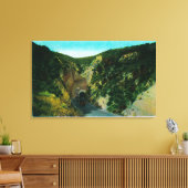 Ridge RouteRidge RouteのNewhallトンネル、CA キャンバスプリント (インサイチュ (リビング))