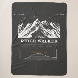Ridge Walker Gratwanderung Höhenprofil シェルパブランケット