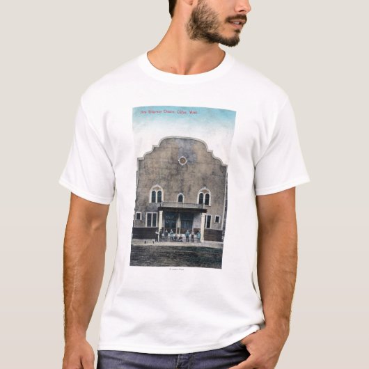 Ridgewayの新しい劇場の外観 Tシャツ (正面)