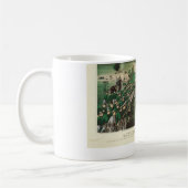 Ridgewayの石灰岩リッジのFenian侵略の戦い コーヒーマグカップ (左)