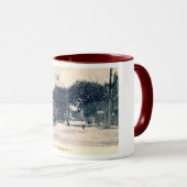 Ridgewood Ave。、Ridgewoodのニュージャージーのヴィンテージ マグカップ (正面右)