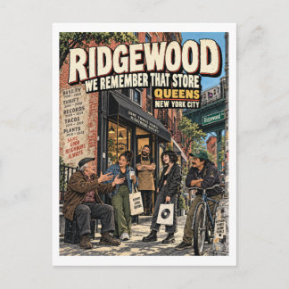 Ridgewood Remember That Store ポストカード
