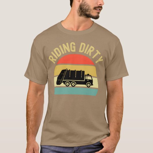 Riding Dirty ヴィンテージ Tシャツ (正面)