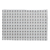 Riding helmet and crops clock 枕カバー (裏面)