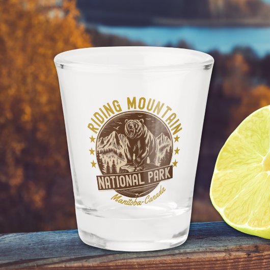Riding Mountain Canadian National Park ショットグラス