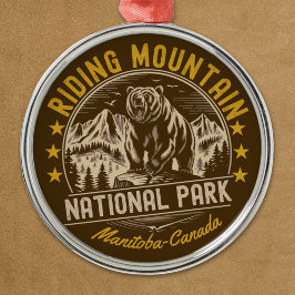 Riding Mountain National Park - Canada メタルオーナメント