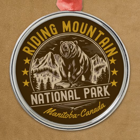Riding Mountain National Park - Canada メタルオーナメント