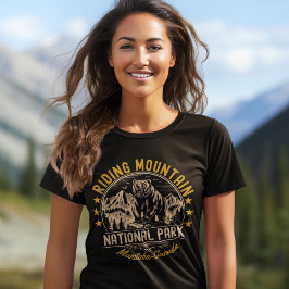 Riding Mountain National Park Forest Landscape トライブレンドＴシャツ
