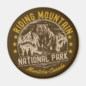 Riding Mountain National Reserve – Canada マグネット (正面)