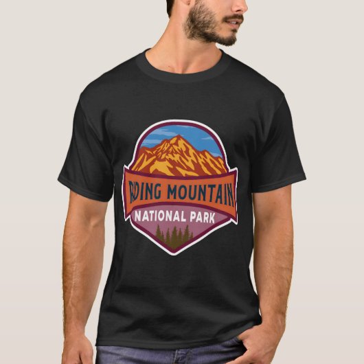 Riding Mountain � Spirit of the Mountains Tシャツ (正面)