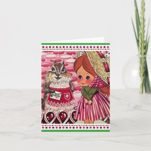 Ridle氏がエリザベス・ノート・カードを訪問 シーズンカード (正面)