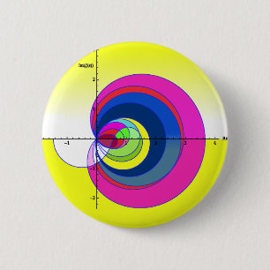 Riemannのゼータ機能yellow.png 缶バッジ